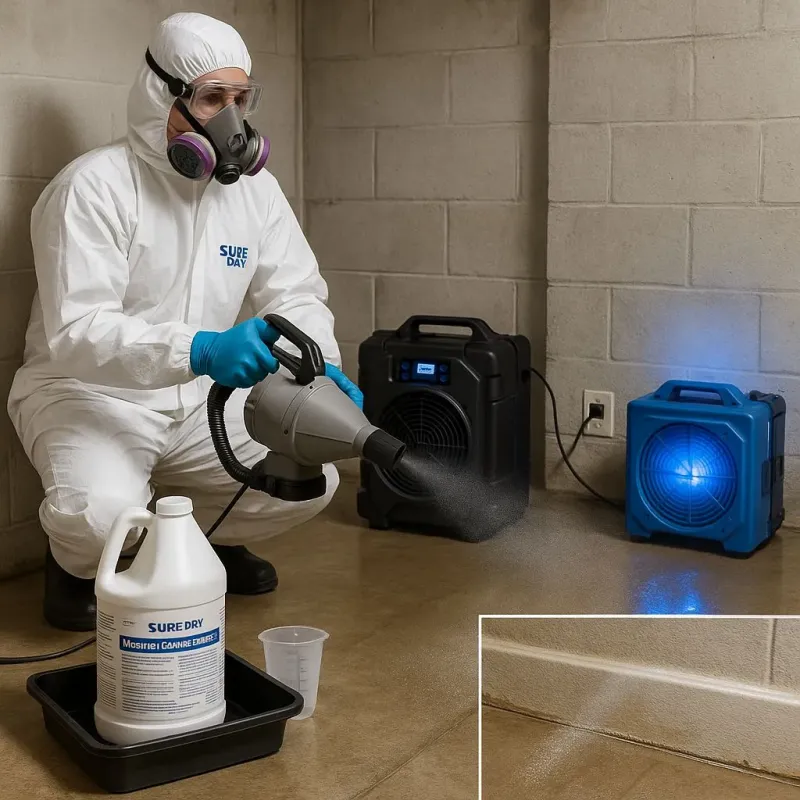 Sanitization and Odor Removal process in Canaan, CT
