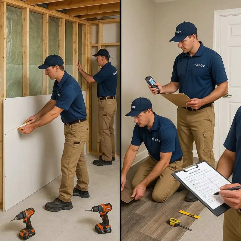 Repairs and Reconstruction process in Canaan, CT
